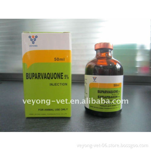 Buparvaquone injection for Veterinary